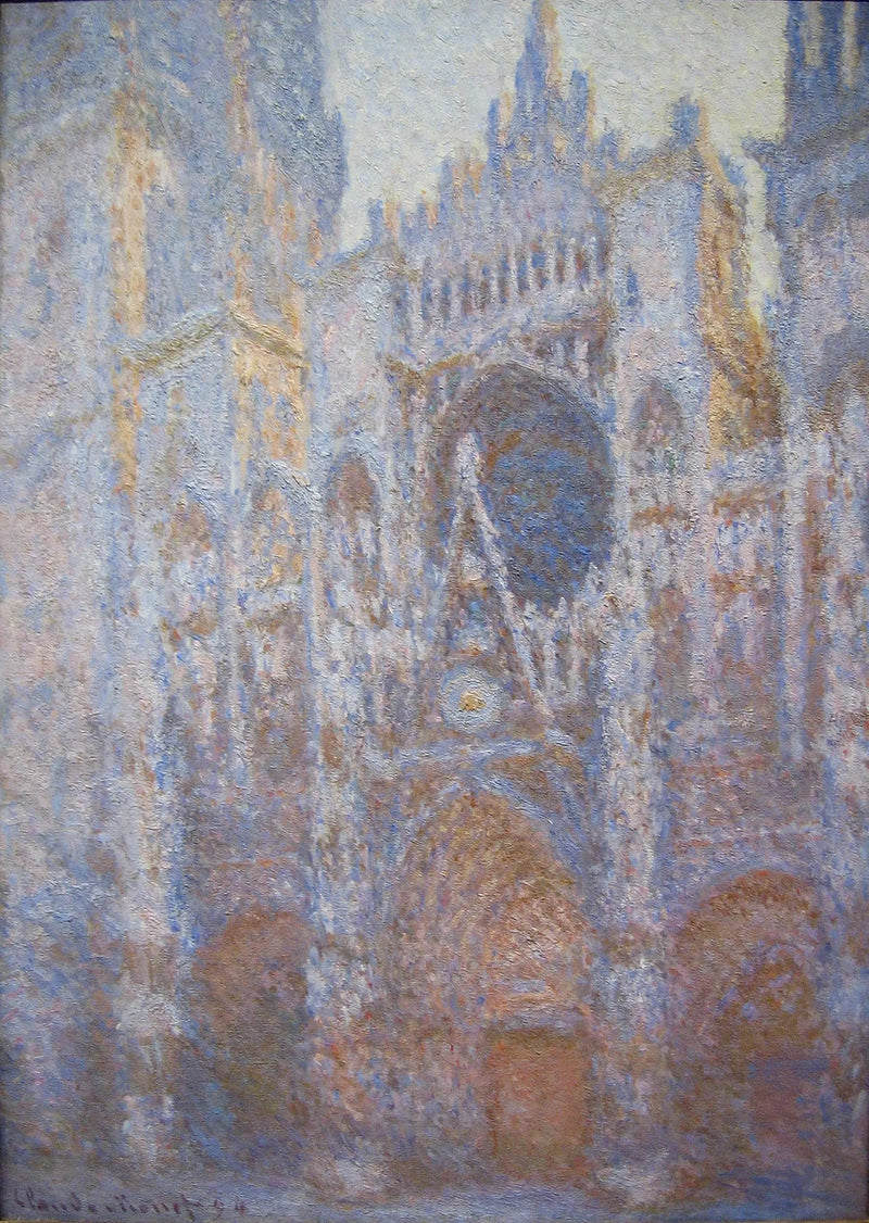 The Rouen Cathedral, the Portal - Claude Monet