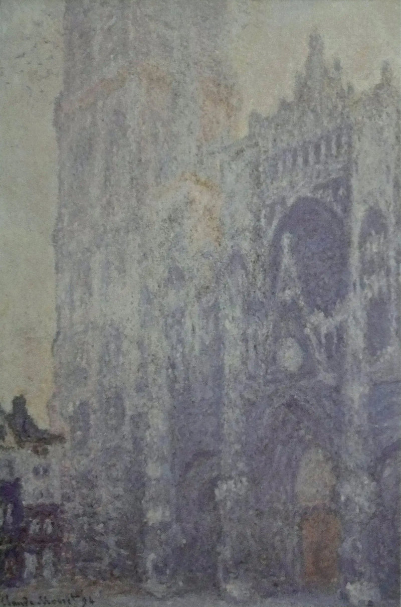 The Rouen Cathedral, the Portal and the Saint-Romain Tower, Morning Effect - Claude Monet