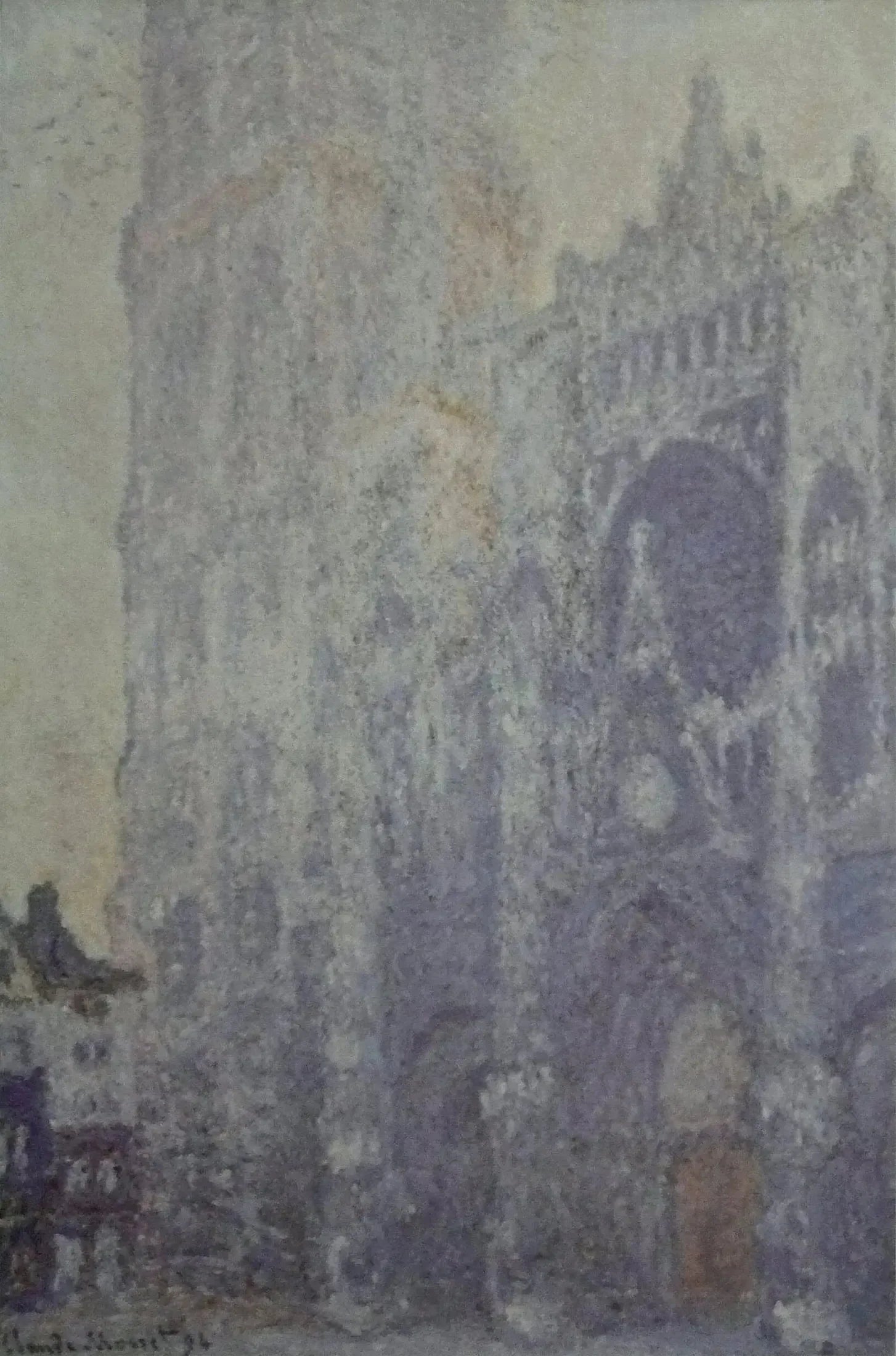 La Cathédrale de Rouen, le Portail et la Tour Saint-Romain, Effet du matin - Claude Monet image 1 reproduction d’œuvre d’art à l’huile