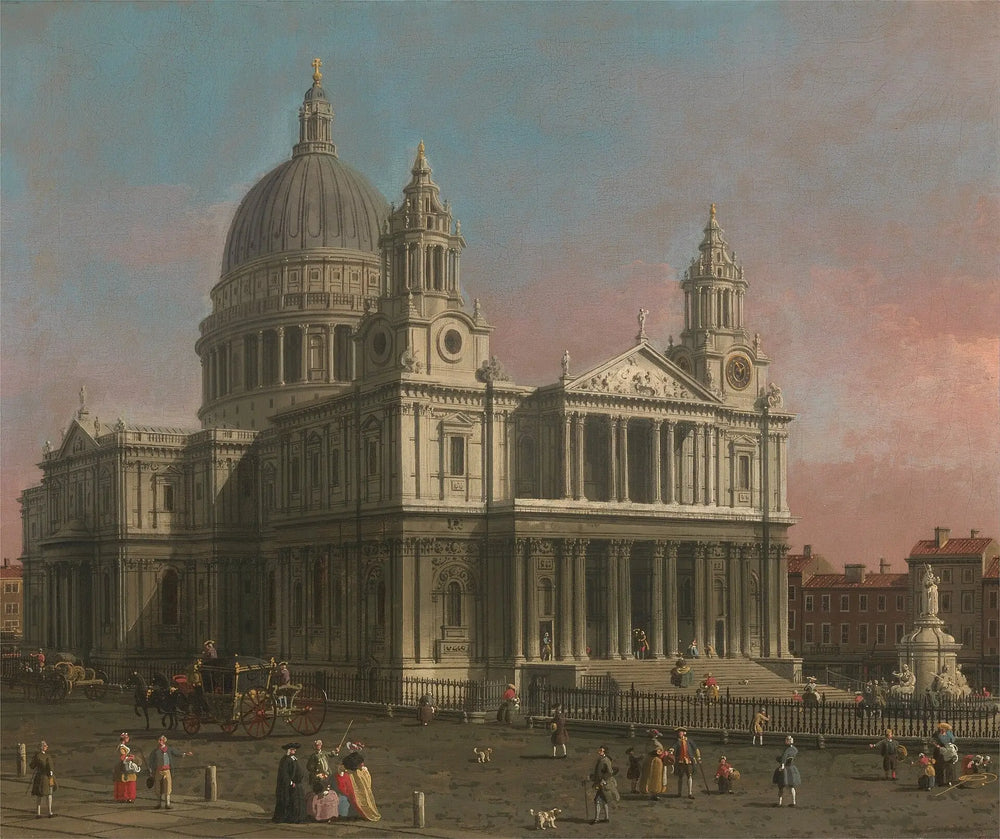 La Cathédrale Saint-Paul - Canaletto - Alpha Reproduction