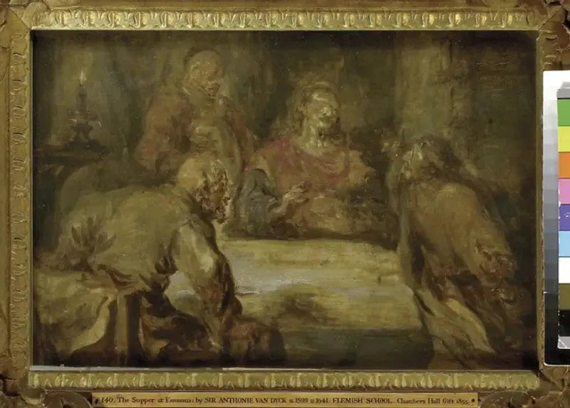 The Last Supper of Emmaus - Antoine van Dyck