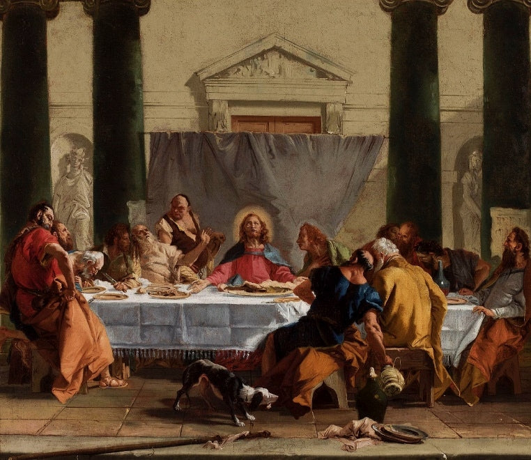 The Last Supper - Giovanni Battista Tiepolo