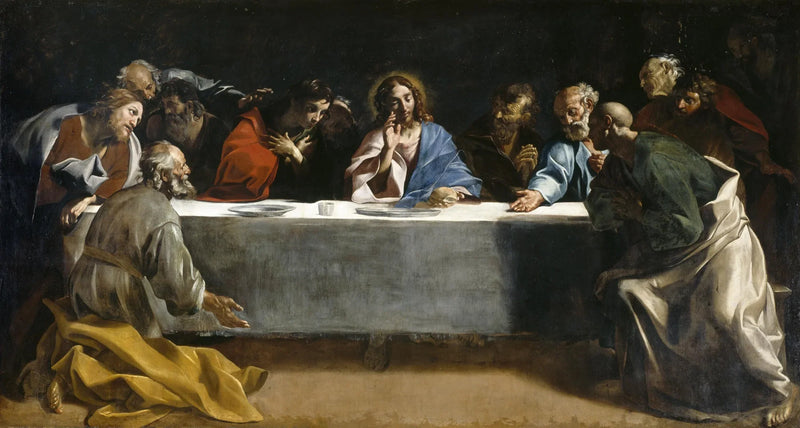 The Last Supper - Giovanni Lanfranco