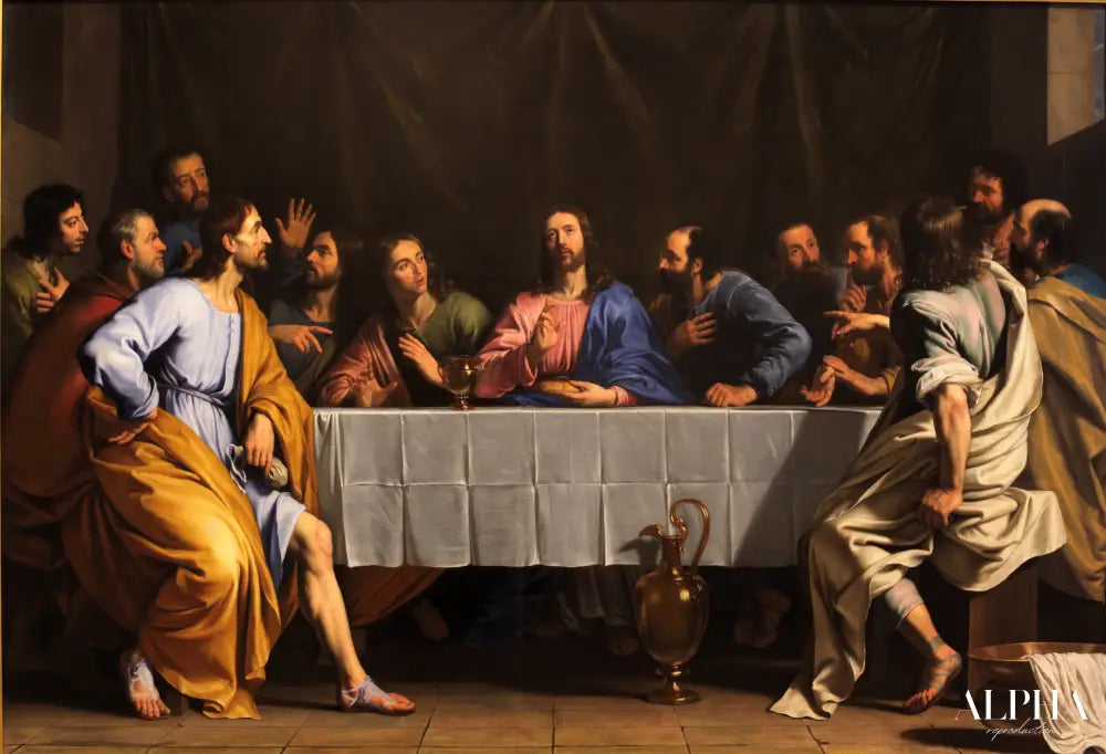 La Cène - Philippe de Champaigne - Reproductions de tableaux et peintures haut de gamme