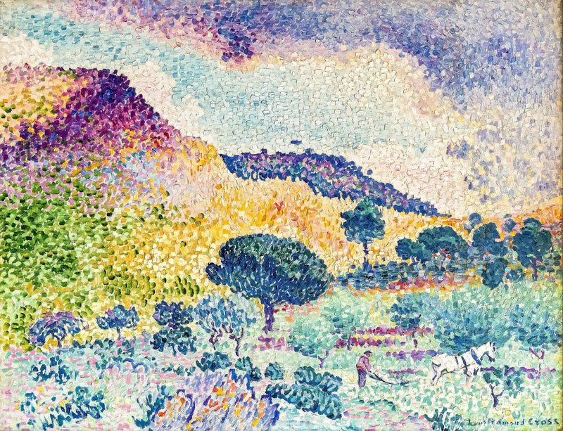 The Maures Chain - Henri-Edmond Cross