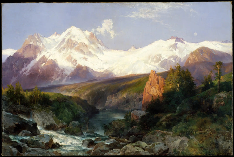 The Tetons Range - Thomas Moran
