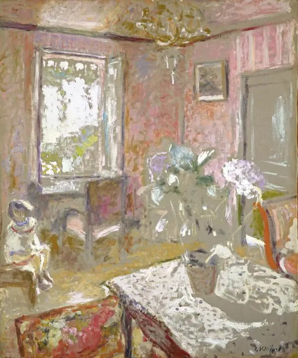 The Pink Room - Édouard Vuillard