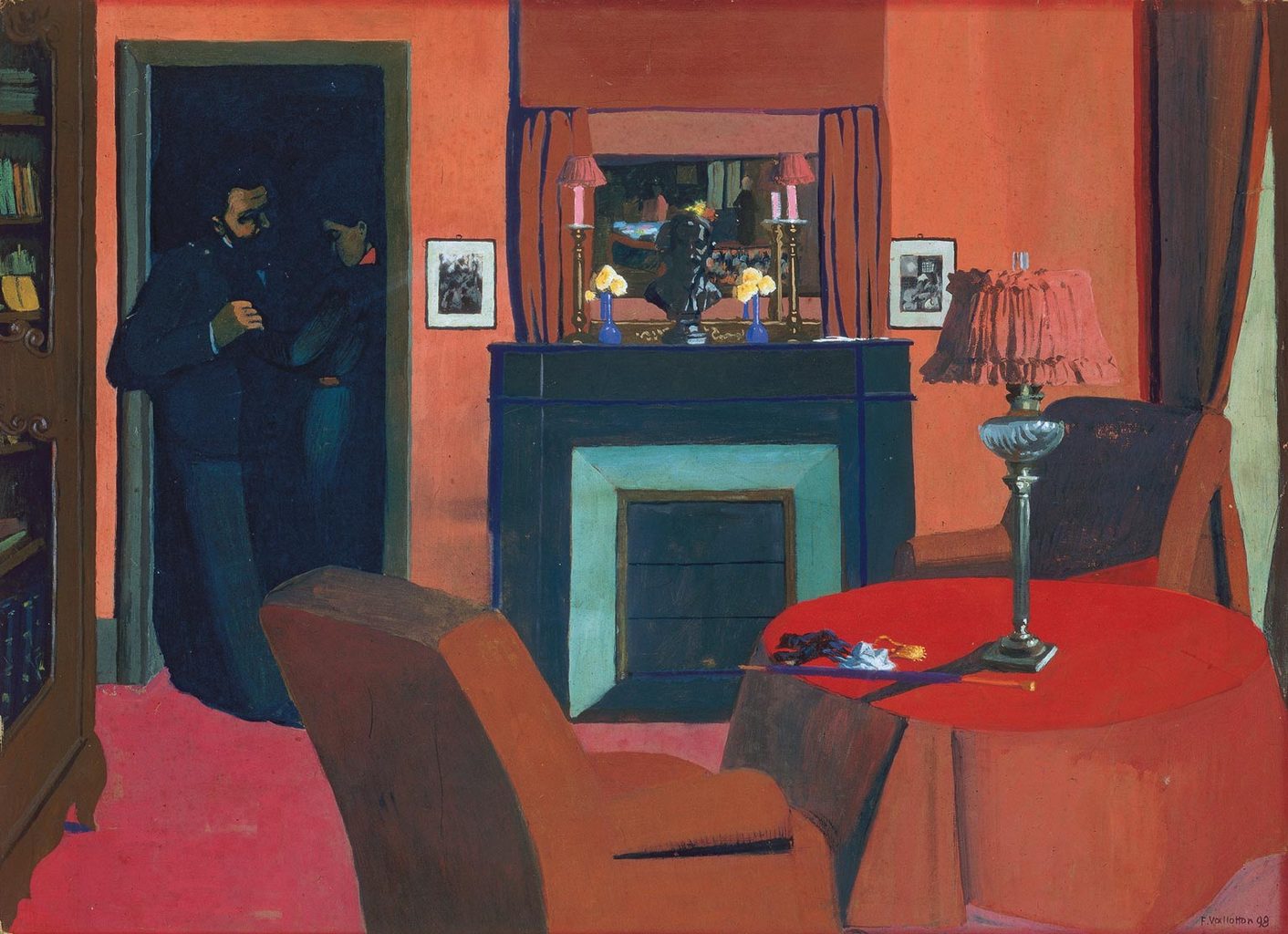 The Red Room - Félix Vallotton
