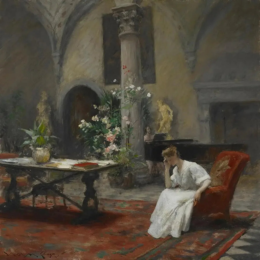The Song - William Merritt Chase