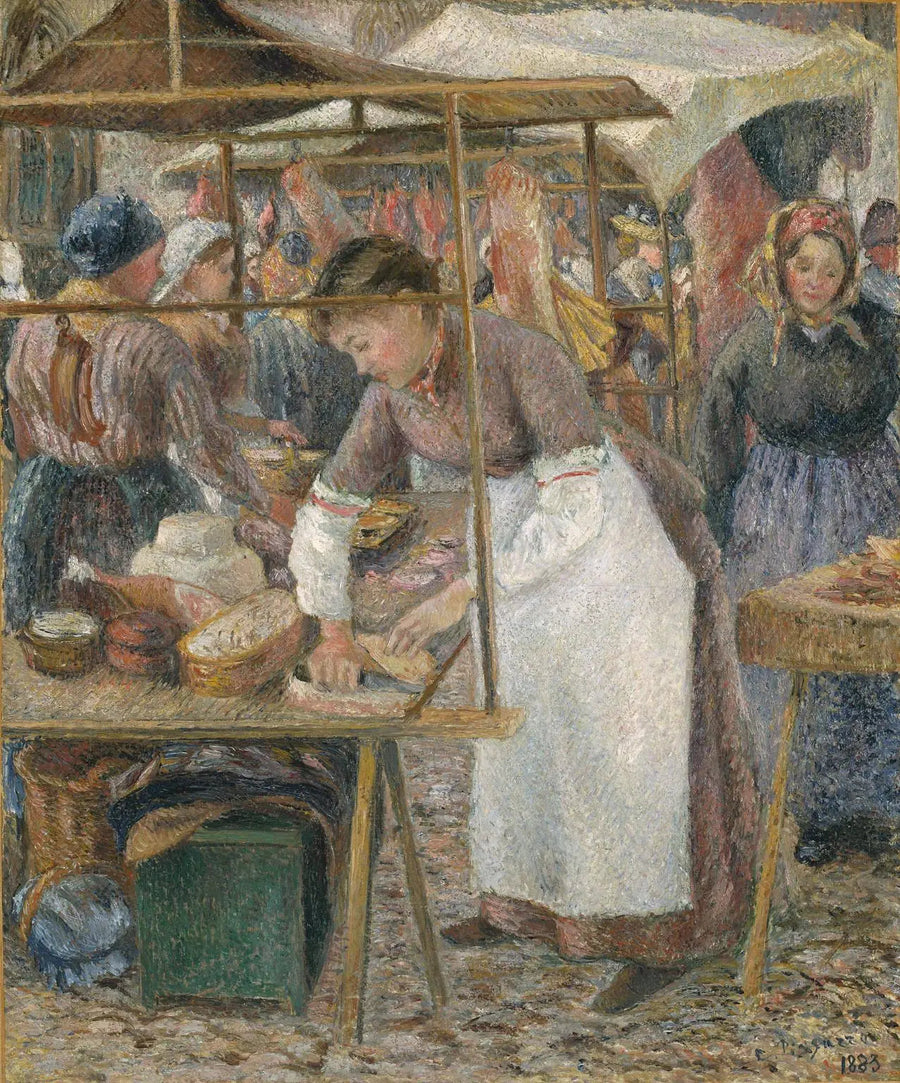 The Charcutière - Camille Pissarro