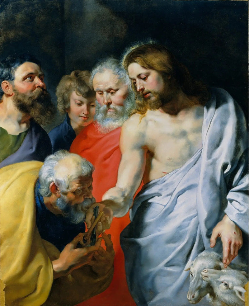 The Charge of Christ to Peter - Peter Paul Rubens