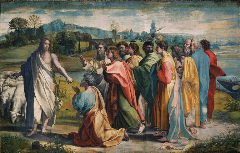 The Charge of Christ to Peter - Raphael Sanzio