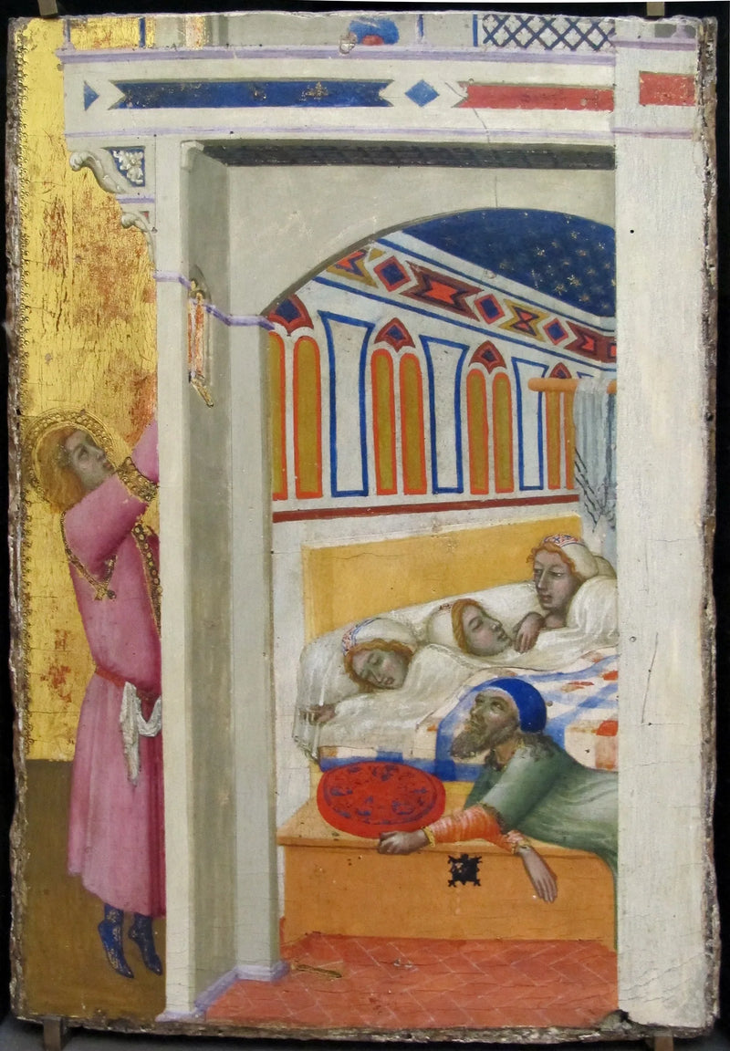The Charity of Saint Nicholas of Bari - Ambrogio Lorenzetti