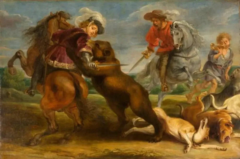 The Bear Hunt - Peter Paul Rubens
