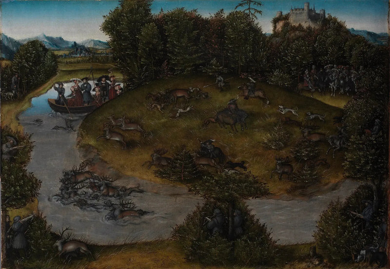 The Hunter of the Elector Frederick the Wise (1463-1525) of Saxony - Lucas Cranach the Elder