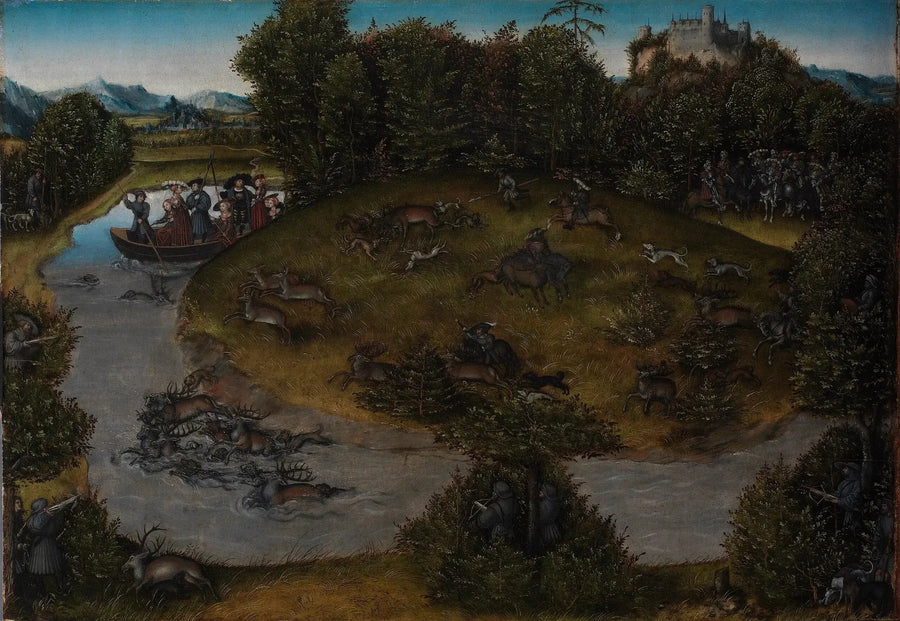 The Hunter of the Elector Frederick the Wise (1463-1525) of Saxony - Lucas Cranach the Elder