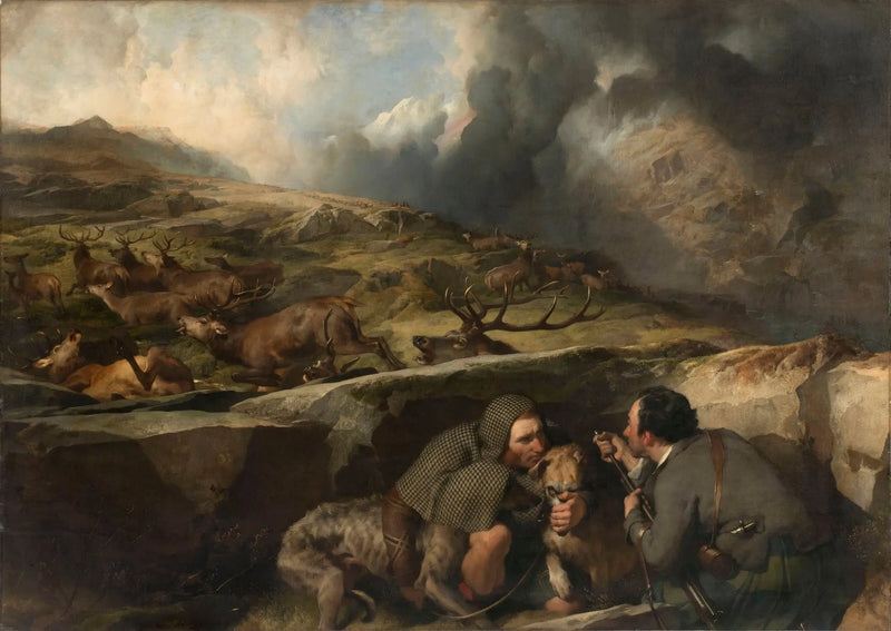 The Deer Hunt - Edwin Henry Landseer