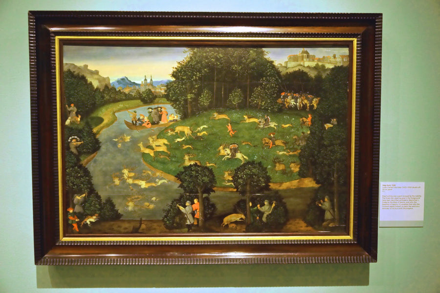 The Deer Hunt - Lucas Cranach the Elder