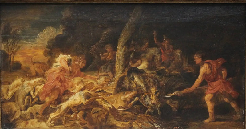 The Caledonian Wild Boar Hunt - Peter Paul Rubens
