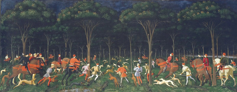 The Night Hunt - Paolo Uccello