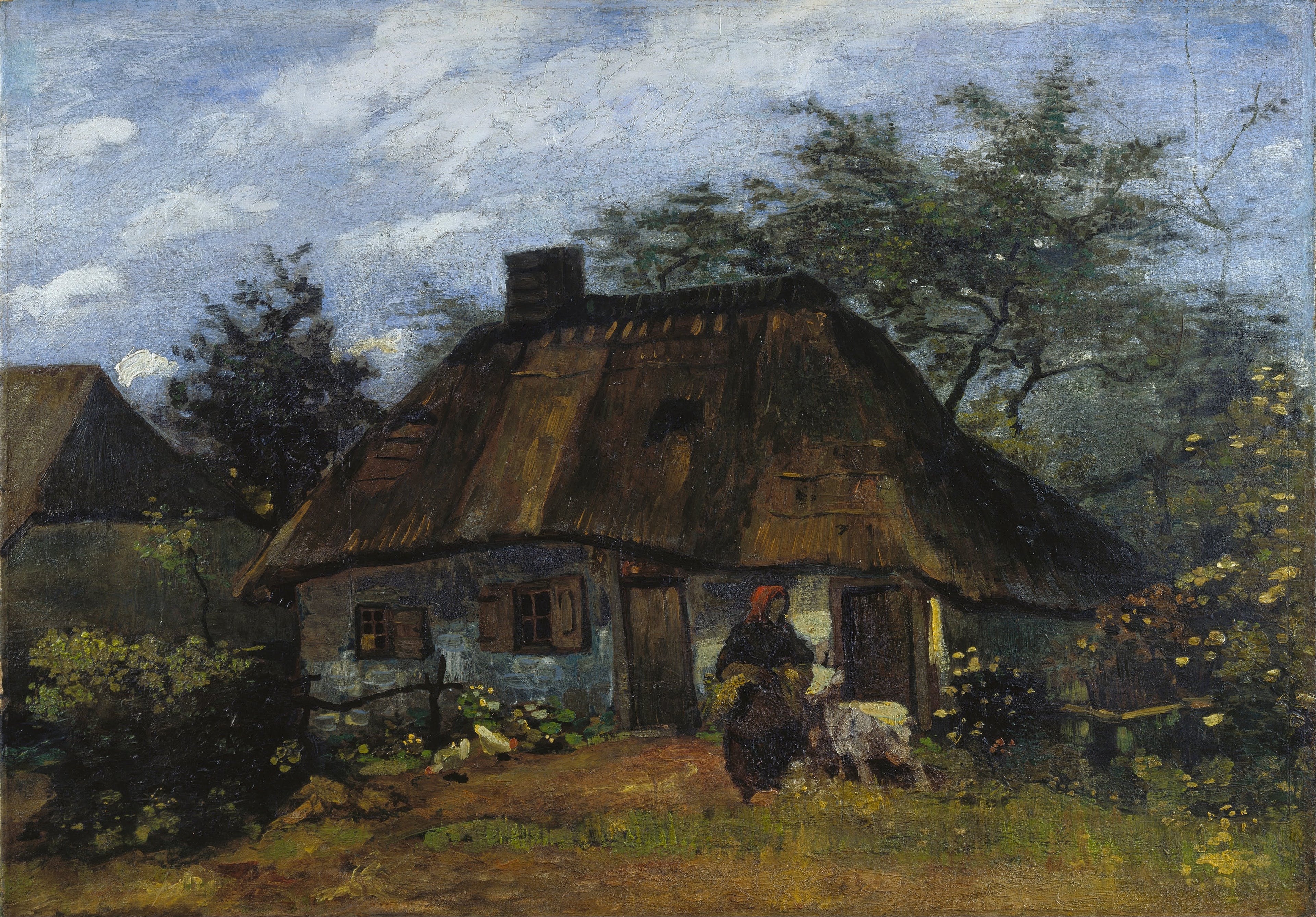The Cottage - Vincent van Gogh