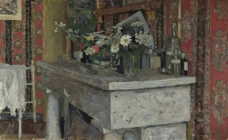 The fireplace - Édouard Vuillard