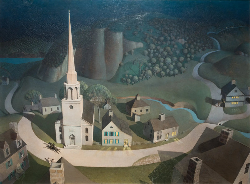 The Night Ride of Paul Revere - Grant Wood