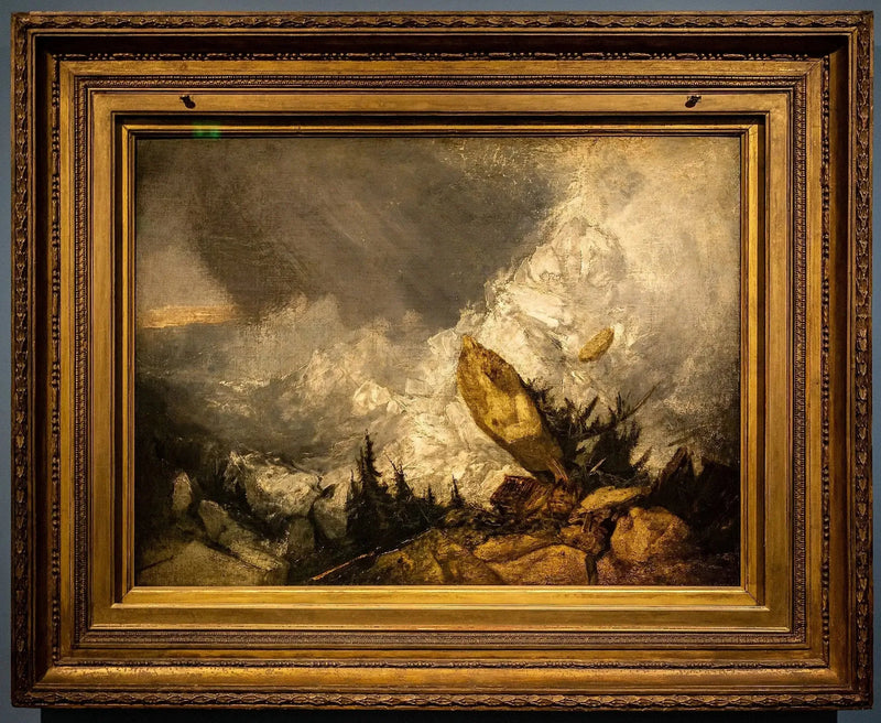 The Fall of an Avalanche in the Grisons - J. M. W. Turner