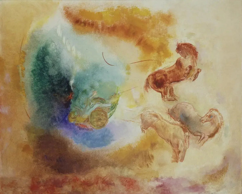 The Fall of Phaëton - Odilon Redon