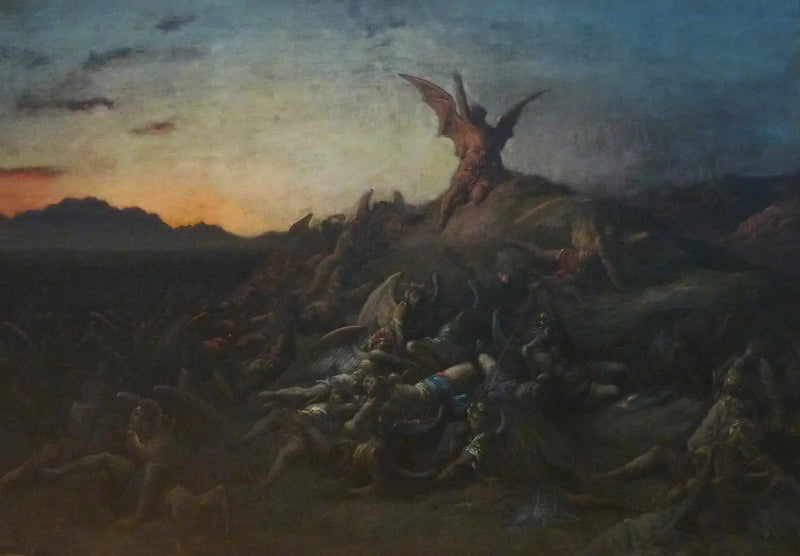The Fall of the Rebel Angels - Gustave Doré