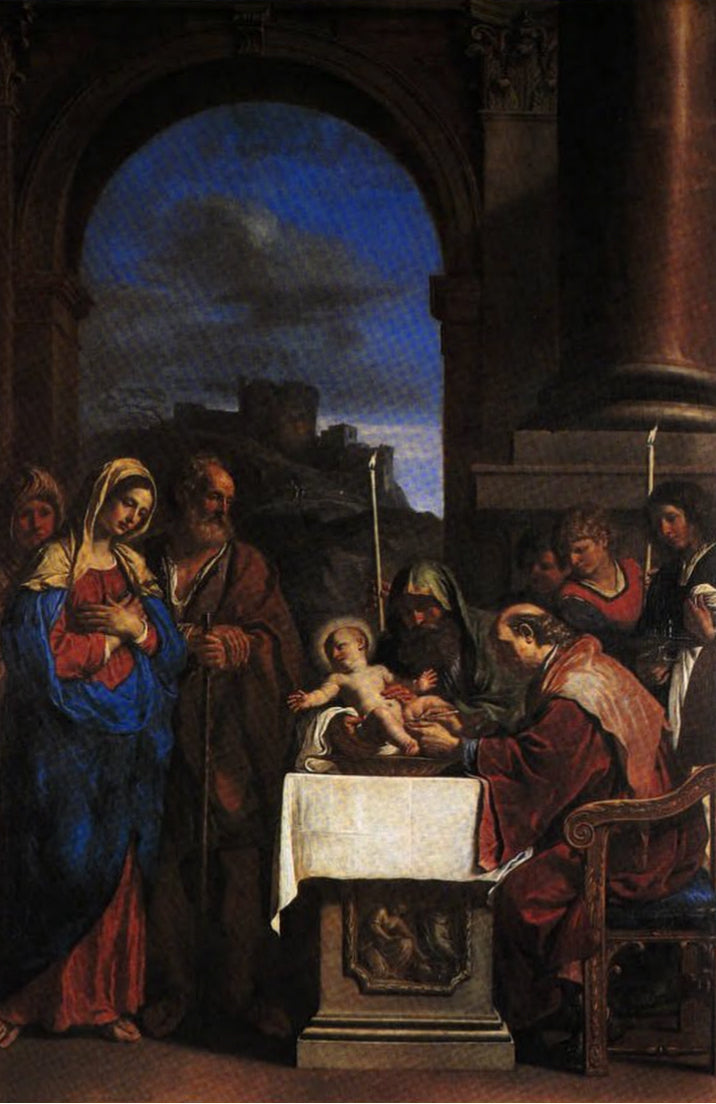 The Circumcision - Guercino