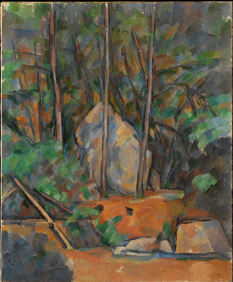 The Cistern in the Park of the Black Castle - Paul Cézanne