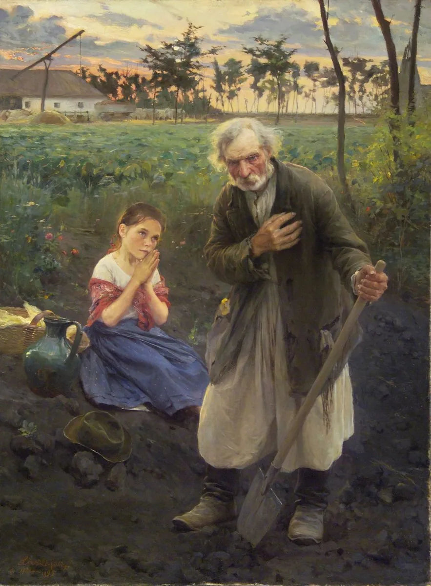 The Evening Bell - Philip de László