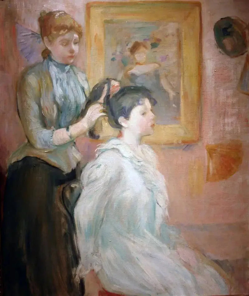 The Hairstyle - Berthe Morisot