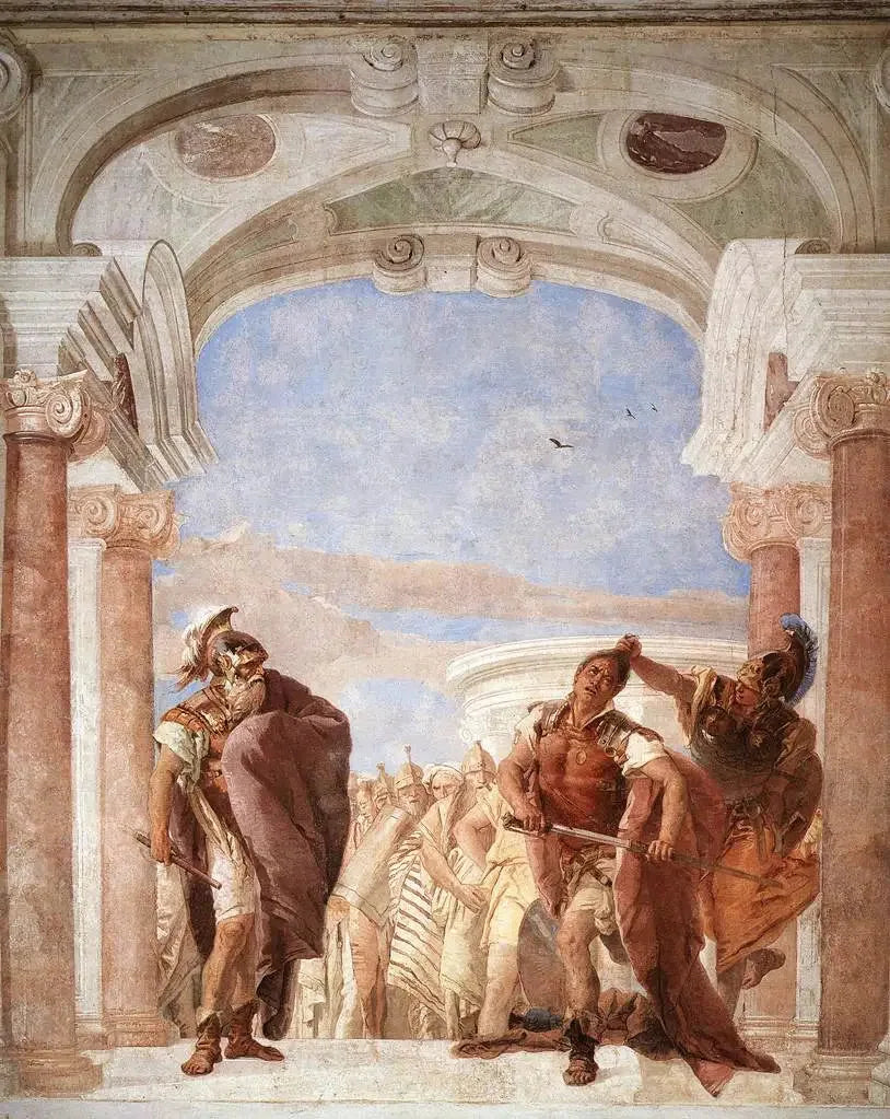 The Wrath of Achilles - Giovanni Battista Tiepolo