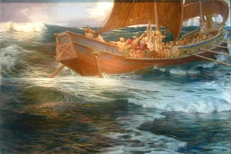 The anger of the sea god - Herbert Draper