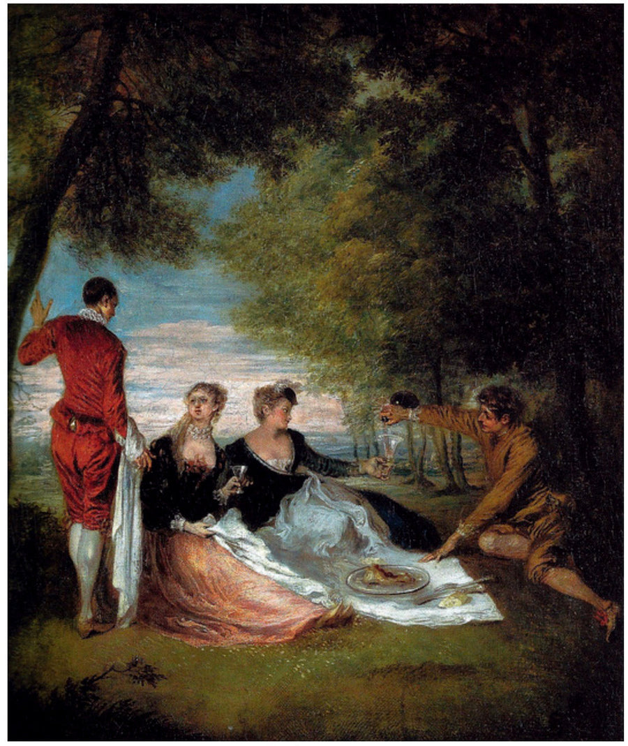 The Picnic on the Grass - Antoine Watteau