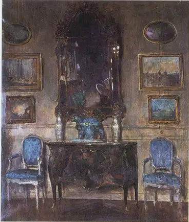 La Commode de laque - Jean Béraud