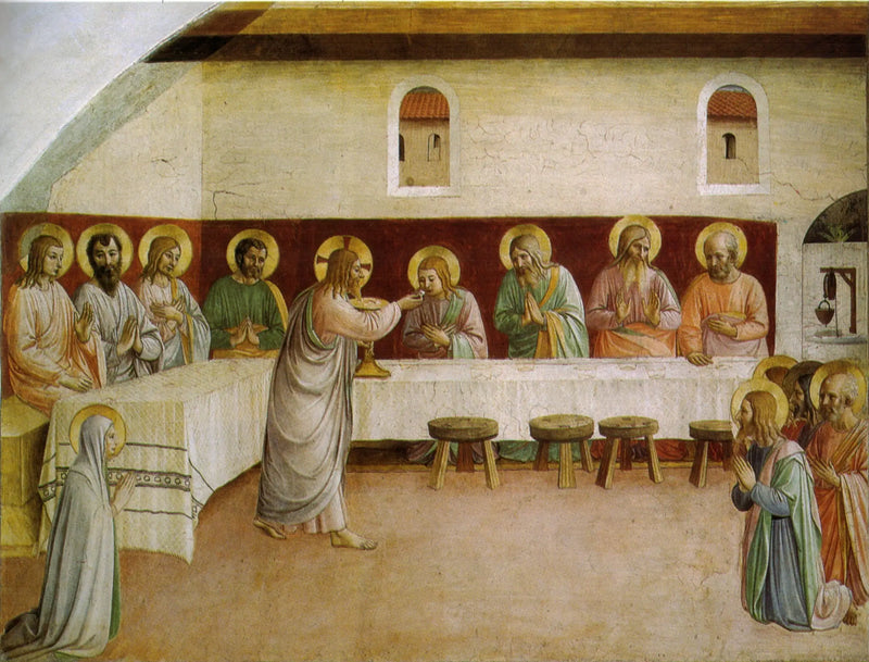 The Communion of the Apostles - Fra Angelico
