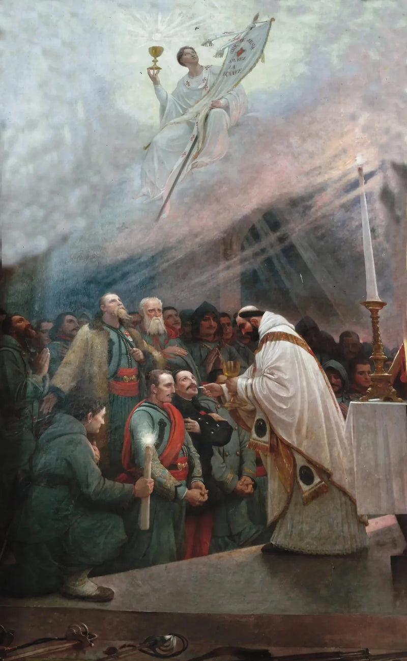The Communion of Zouaves - Lionel Royer