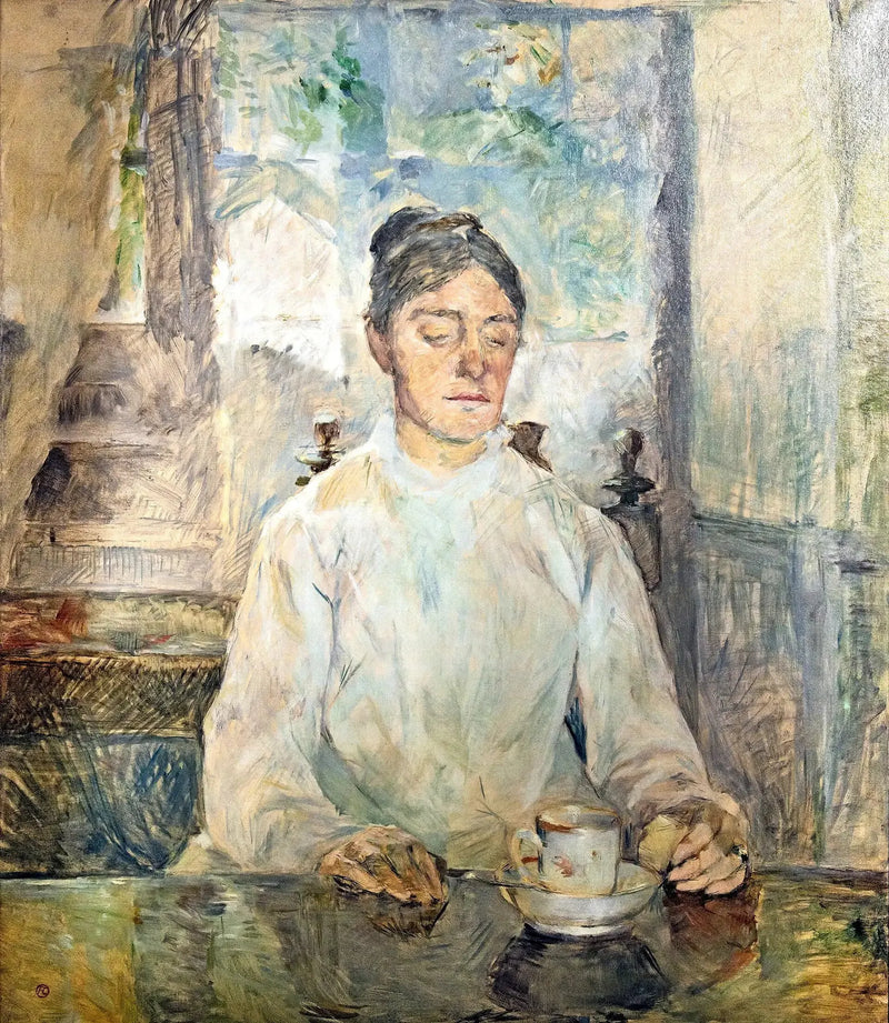 The Countess Adèle by Toulouse-Lautrec - Henri de Toulouse-Lautrec