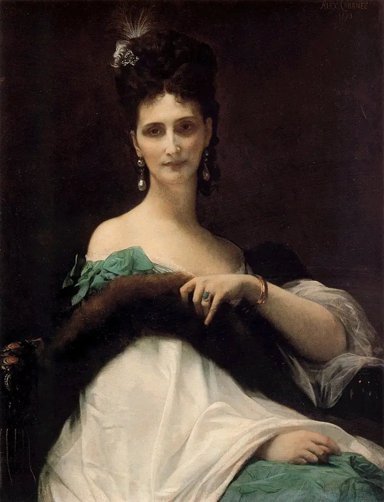 La Comtesse de Keller - Alexandre Cabanel - Alpha Reproduction