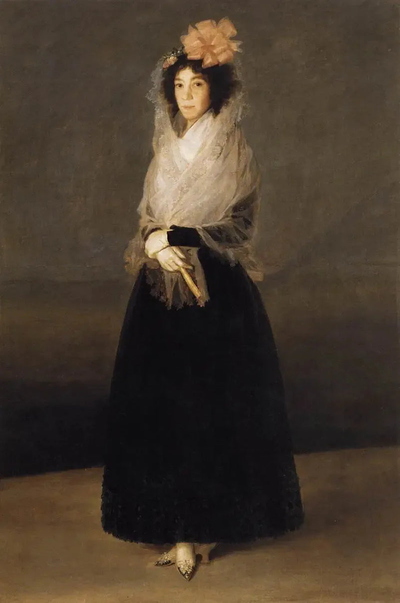 The Countess del Carpio, Marchioness of La Solana - Francisco de Goya