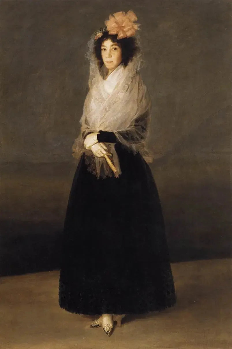 The Countess del Carpio, Marchioness of La Solana - Francisco de Goya