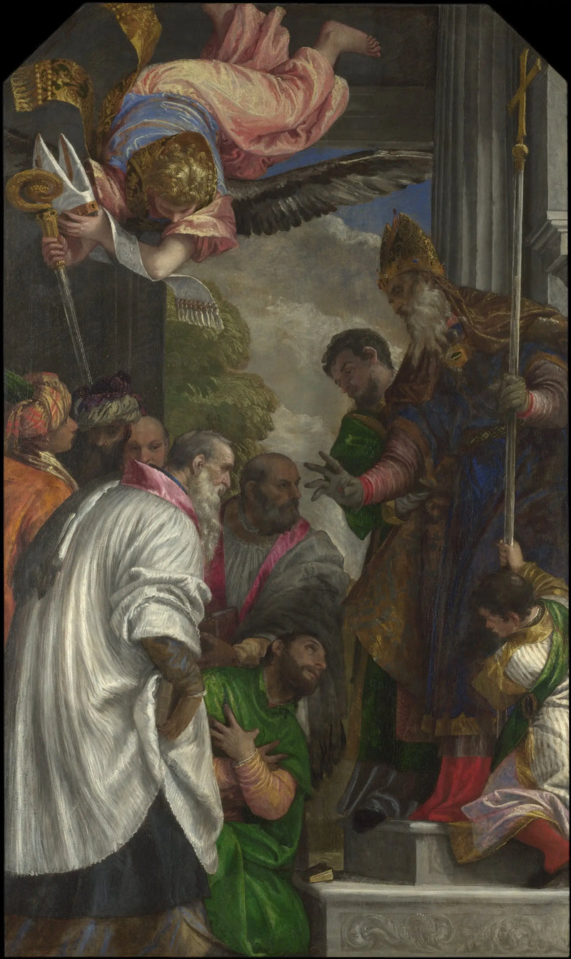 The Consecration of Saint Nicholas - Paul Véronèse