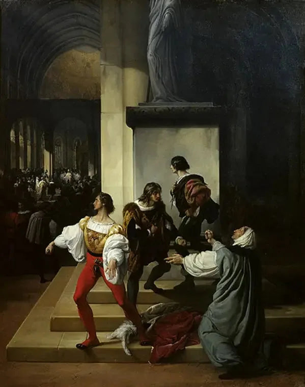 The Conspiracy of the Lampugnani - Francesco Hayez