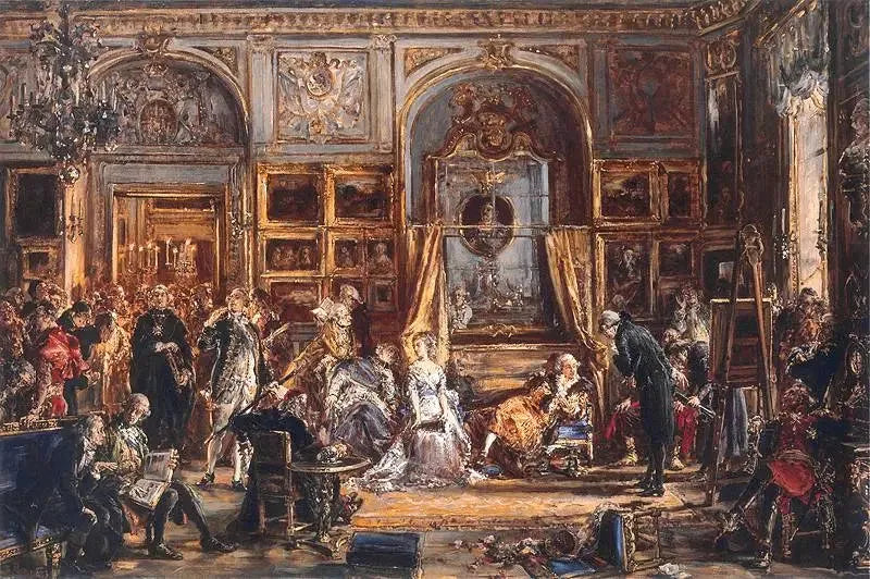 The Constitution of May 3. Sejm of four years. Educational commission. Partition. UN D. 1795. - Jan Matejko