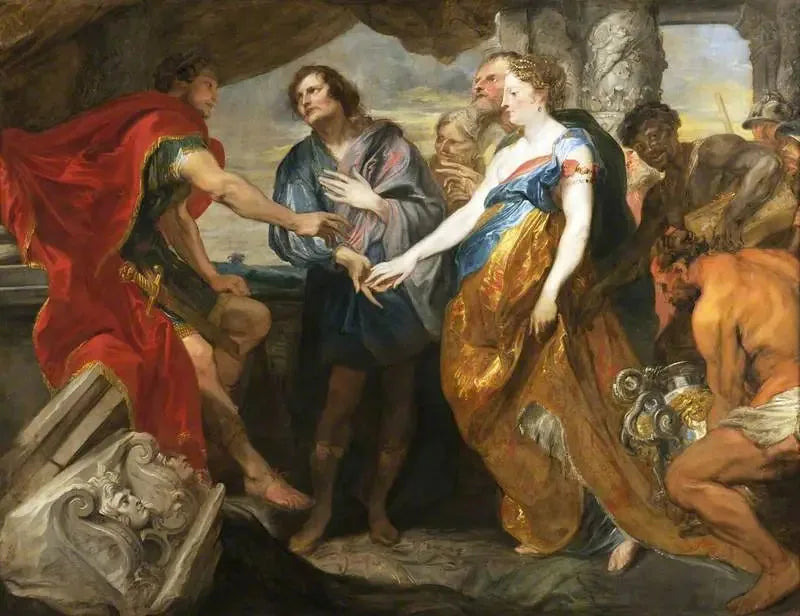 The continence of Scipio - Antoine van Dyck