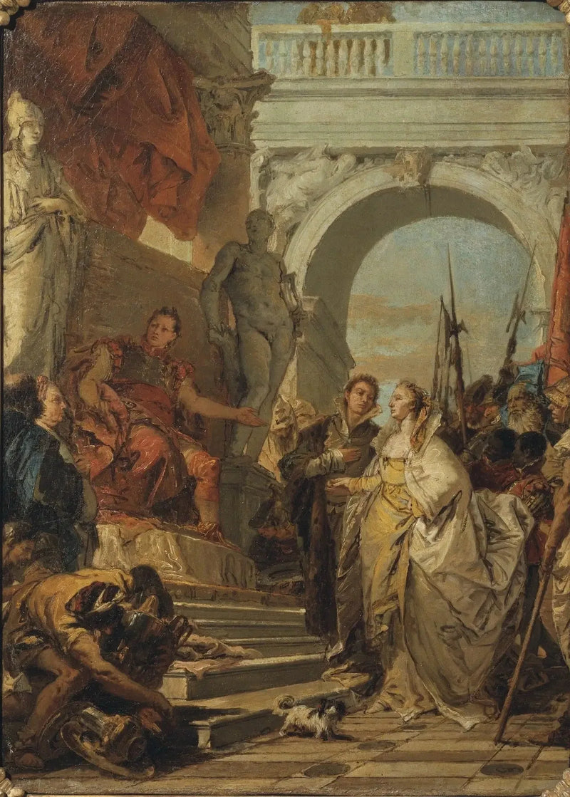 The continence of Scipio - Giovanni Battista Tiepolo