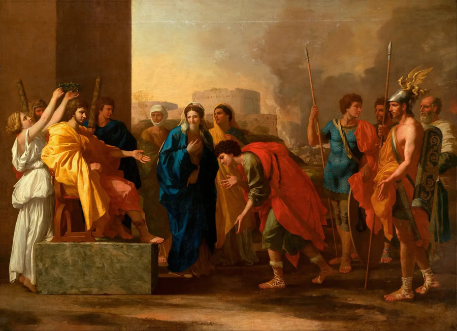 The Continence of Scipio - Nicolas Poussin
